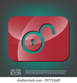padlock symbol icon