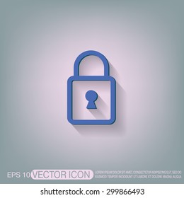 padlock symbol icon