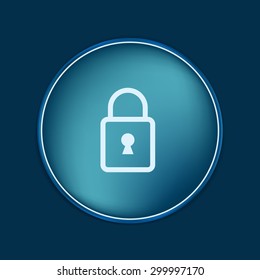padlock symbol icon