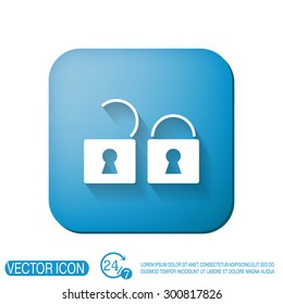padlock symbol icon