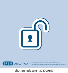 padlock symbol icon