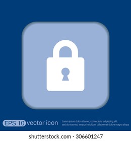 padlock symbol icon