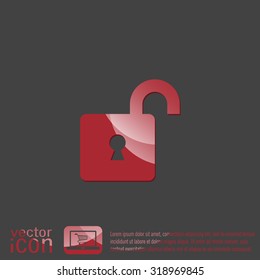 padlock symbol icon