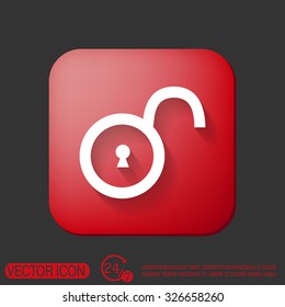 padlock symbol icon