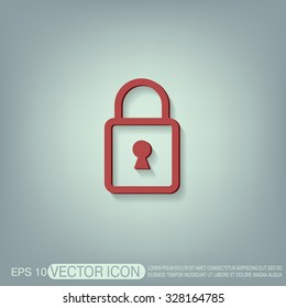 padlock symbol icon