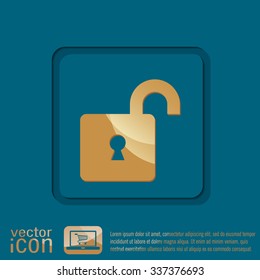 padlock symbol icon