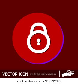 padlock symbol icon