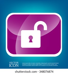 padlock symbol icon