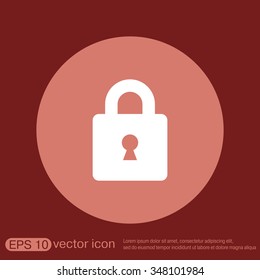 padlock symbol icon