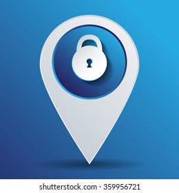 padlock symbol icon