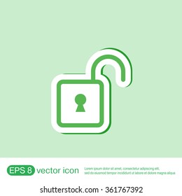 padlock symbol icon