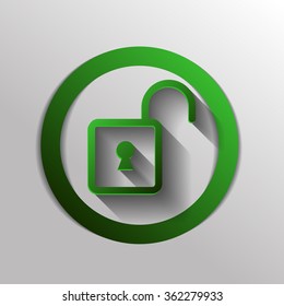 padlock symbol icon