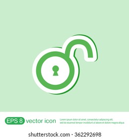 padlock symbol icon