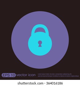 padlock symbol icon