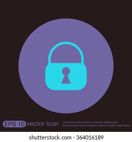 padlock symbol icon