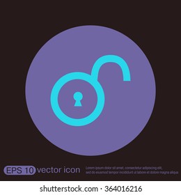 padlock symbol icon