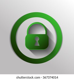 padlock symbol icon