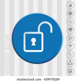 padlock symbol icon