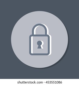 padlock symbol icon