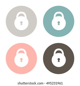 padlock symbol icon