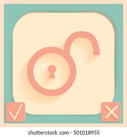 padlock symbol icon
