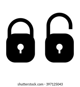 padlock  vector