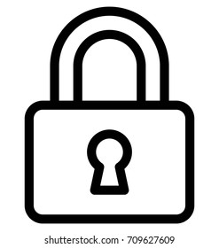 Padlock Vector Icon