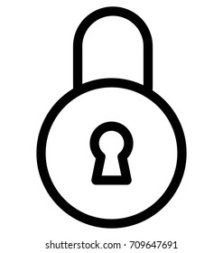 Padlock Vector Icon