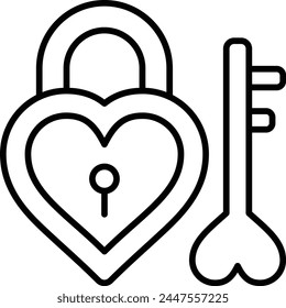 Padlock vector icon. Can be used for printing, mobile and web applications.