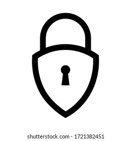 
padlock vector icon using eps 10 format