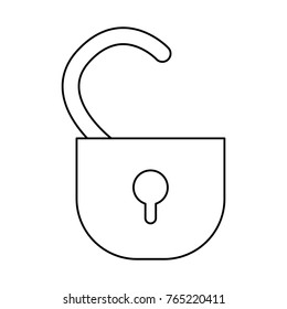 padlock  vector illustration