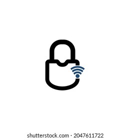 padlocksecurityguard Internet of Things icons. Internet of Things two color line icons. vector -editable