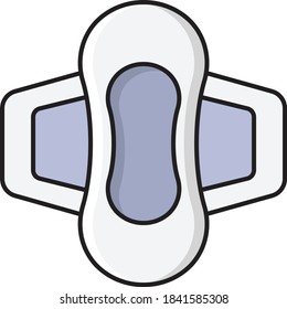 pads vector colour line icon 
