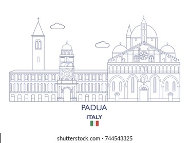 Padua Linear City Skyline, Italy