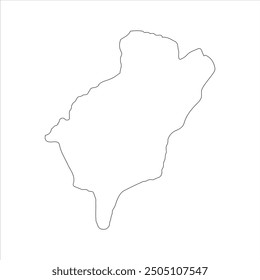 Padwa map outline, Palamu District, Jharkhand state, Republic of India, Government of Jharkhand, Indian territory, Eastern India, politics, village, tourism