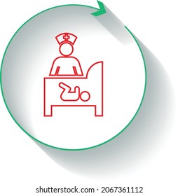 Paediatric Surgery treatment recover icon