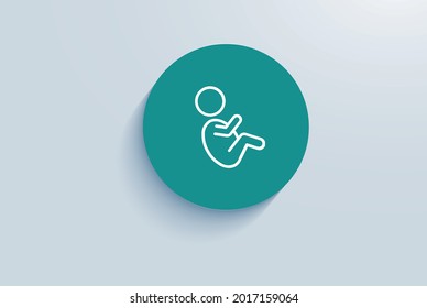 Paediatrics And Child Health Icon Vector Design