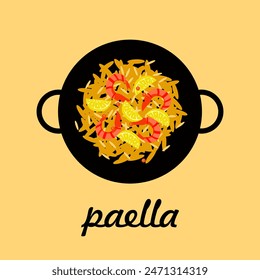 Paella Trditional Food From Spannish