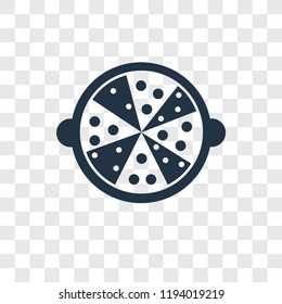 Paella vector icon isolated on transparent background, Paella transparency logo concept