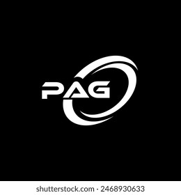 PAG Logo Design, Inspiration for a Unique Identity. Modern Elegance and Creative Design. Watermark Your Success with the Striking this Logo.