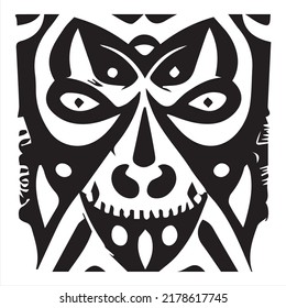 Pagan Devil - Diablo Tattoo Sticker - ready for print art