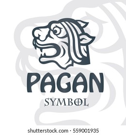 Pagan head logo