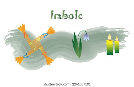 Der heidnische Urlaub von Imbolc. Symbole des Imbolc. 