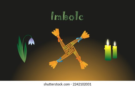 Der heidnische Urlaub von Imbolc. Symbole des Imbolc.