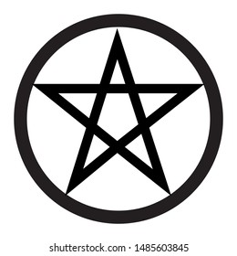 Paganism Symbol Illustration Vector Design Stock Vector (Royalty Free ...