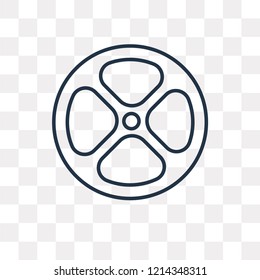 Paganism vector outline icon isolated on transparent background, high quality linear Paganism transparency concept can be used web and mobile