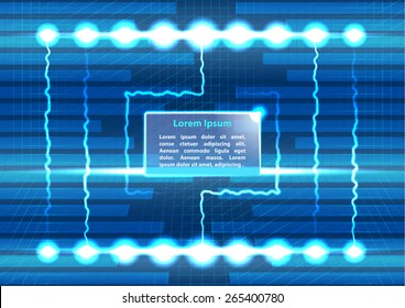 Page 1 of 6  with abstract lighting for presentation, cards, books, documents etc
