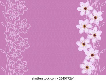  Page 12 of 12  background with abstract cherry blossom