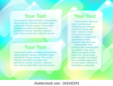 Page 4 of 6. Mock-up for info graphic, presentation, books, documents etc with abstract  background