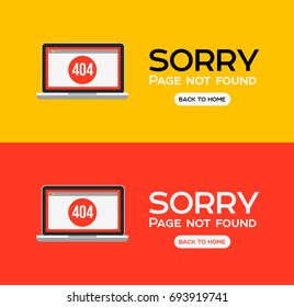 Page with a 404 error. Template reports that the page is not found